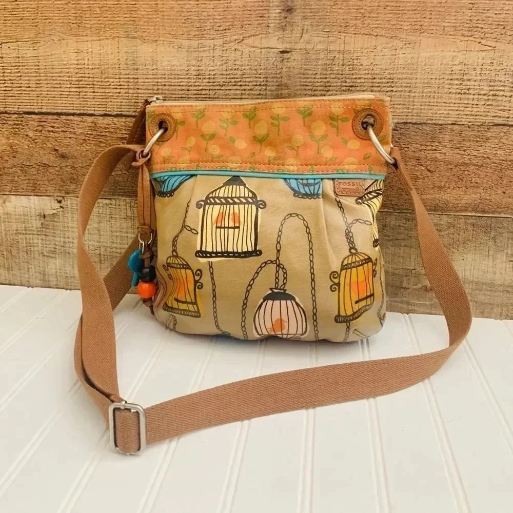 Fossil Key-Per Bird Purse - Picture 1 of 6